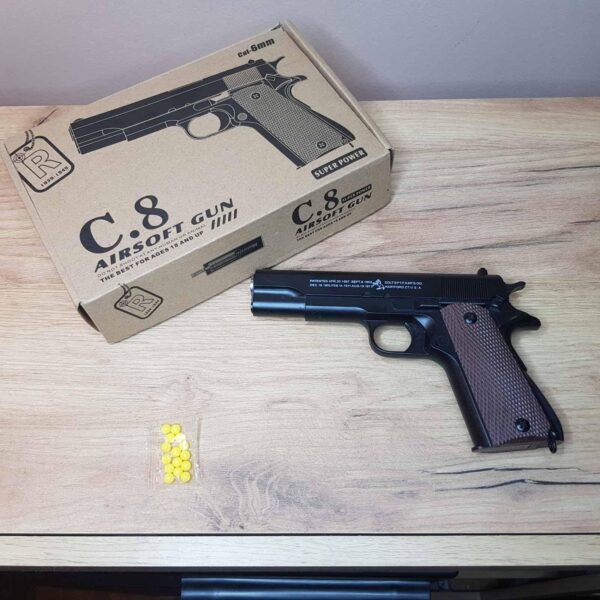 Metalni pistolj na kuglice C 8 - Metalni pistolj na kuglice C 8 - Image 3